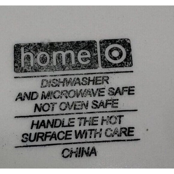 Home Target HMQ 73 Red Berries Green Tan Leaves Stoneware Dinner Plates Set of 4 - Picture 10 of 16